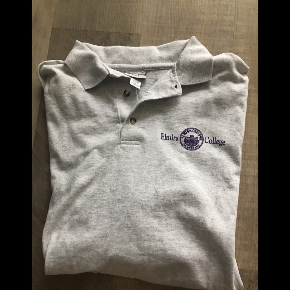 NWOT Men’s Elmira College Polo